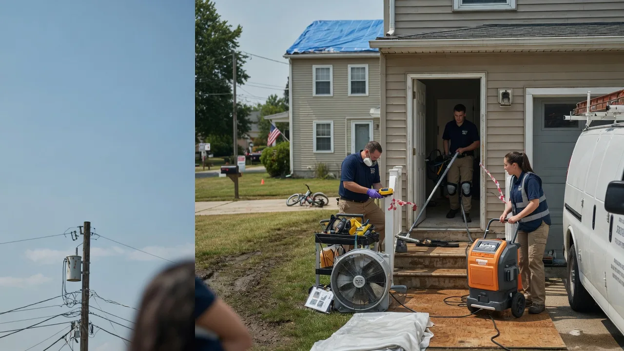 Water Damage Repair in Jamestown, VA near me